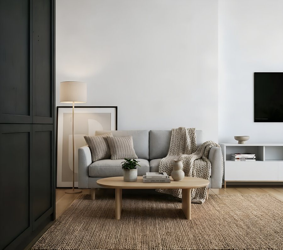 Photo immobilière avant retouche IA